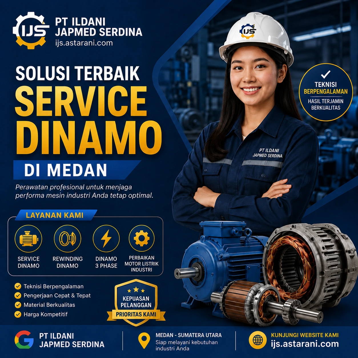 Pratinjau Service Dinamo Medan